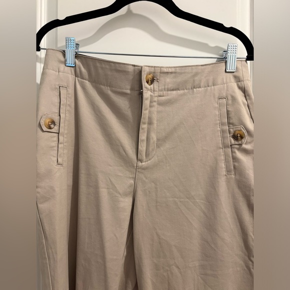 NWT Chicos wide leg chino pants - Picture 2 of 9